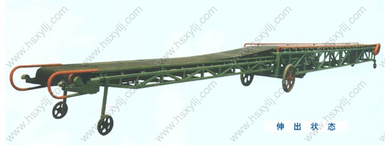 移動(dòng)式水平伸縮輸送機(jī) 移動(dòng)式水平伸縮輸送機(jī)